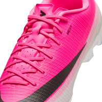 Nike Mercurial Vapor 17 Academy Gras / Kunstgras Voetbalschoenen (MG) Felroze Wit Zwart