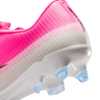 Nike Mercurial Vapor 17 Academy Gras / Kunstgras Voetbalschoenen (MG) Felroze Wit Zwart
