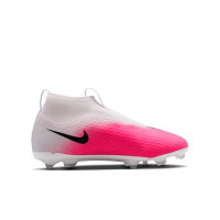 Nike Mercurial Superfly 11 Academy Gras / Kunstgras Voetbalschoenen (MG) Kids Felroze Wit Zwart