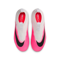 Nike Mercurial Superfly 11 Academy Gras / Kunstgras Voetbalschoenen (MG) Kids Felroze Wit Zwart