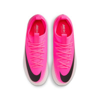 Nike Mercurial Vapor 17 Academy Gras / Kunstgras Voetbalschoenen (MG) Kids Felroze Wit Zwart