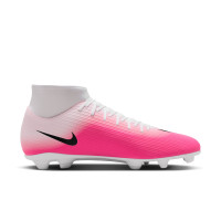 Nike Mercurial Superfly 11 Club Gras / Kunstgras Voetbalschoenen (MG) Felroze Wit Zwart