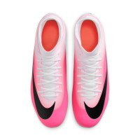 Nike Mercurial Superfly 11 Club Gras / Kunstgras Voetbalschoenen (MG) Felroze Wit Zwart