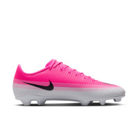 Nike Mercurial Vapor 17 Club Gras / Kunstgras Voetbalschoenen (MG) Felroze Wit Zwart