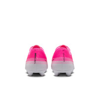 Nike Mercurial Vapor 17 Club Gras / Kunstgras Voetbalschoenen (MG) Felroze Wit Zwart