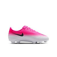 Nike Mercurial Vapor 17 Club Gras / Kunstgras Voetbalschoenen (MG) Kids Felroze Wit Zwart