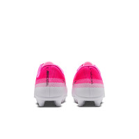 Nike Mercurial Vapor 17 Club Gras / Kunstgras Voetbalschoenen (MG) Kids Felroze Wit Zwart