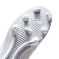 Nike Mercurial Vapor 17 Club Gras / Kunstgras Voetbalschoenen (MG) Kids Felroze Wit Zwart