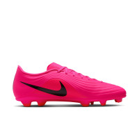 Nike Tiempo Maestro Club Gras / Kunstgras Voetbalschoenen (MG) Felroze Zwart