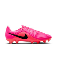 Nike Tiempo Maestro Academy Gras / Kunstgras Voetbalschoenen (MG) Felroze Zwart