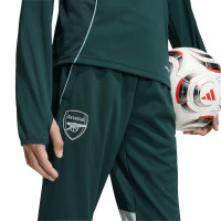 adidas Arsenal Training pants 2025-2026 Kids Dark Green Grey