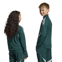 adidas Arsenal Training sweater 1/4-Zip 2025-2026 Kids Dark Green Grey