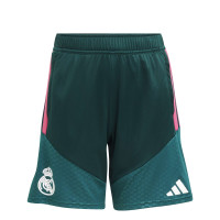 adidas Real Madrid Trainingsset 2026-2027 Kids Donkergroen Roze Wit