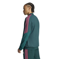 adidas Real Madrid Presentatie Trainingspak 2026-2027 Donkergroen Roze Wit