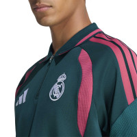 adidas Real Madrid Zomerset 2026-2027 Donkergroen Roze Wit