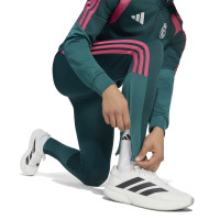 adidas Real Madrid Trainingspak 2026-2027 Donkergroen Roze Wit