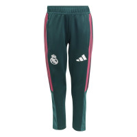 adidas Real Madrid Trainingspak 2026-2027 Peuters/Kleuters Donkergroen Roze Wit