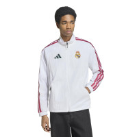 adidas Real Madrid Anthem Trainingsjack 2026-2027 Wit Paars Zwart