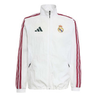 adidas Real Madrid Anthem Trainingsjack 2026-2027 Wit Paars Zwart