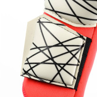 Uhlsport FM Ultragrip Hybrid Goalkeeper Gloves Bright Red Black Bright Yellow