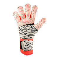 Uhlsport FM Ultragrip Hybrid Goalkeeper Gloves Bright Red Black Bright Yellow