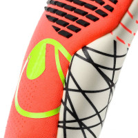 Uhlsport FM Ultragrip RC Goalkeeper Gloves Bright Red Black Bright Yellow