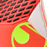 Uhlsport FM Soft Pro Goalkeeper Gloves Bright Red Black Bright Yellow