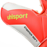 Uhlsport FM Starter Soft Goalkeeper Gloves Bright Red Black Bright Yellow