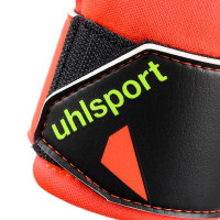 Uhlsport FM Starter Soft Goalkeeper Gloves Bright Red Black Bright Yellow