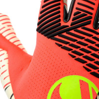 Uhlsport FM Absolutgrip HN Pro Goalkeeper Gloves Kids Bright Red Black Bright Yellow