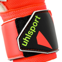 Uhlsport FM Soft Flex Frame Keepershandschoenen Kids Felrood Zwart Felgeel