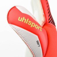 Uhlsport FM Soft Flex Frame Keepershandschoenen Kids Felrood Zwart Felgeel