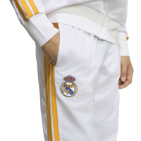 adidas Real Madrid Trainingspak 2026-2027 Kids Wit Donkergrijs Oranje