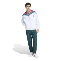 adidas Real Madrid Stadium Training Jacket 2026-2027 White Black Purple Dark Green