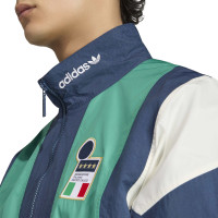 adidas Italy EQT Training Jacket Dark Blue Green White Red