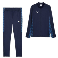 PUMA teamLIGA26 Trainingspak Full-Zip Donkerblauw