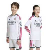 adidas Real Madrid Thuisshirt Lange Mouwen 2026-2027 Kids