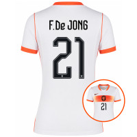 Nike Nederland F. De Jong 21 Uitshirt 2026-2028 Dames