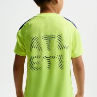 Nike Atletico Madrid Strike Trainingsshirt 2026-2027 Kids Neongroen Donkerblauw
