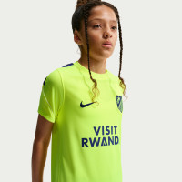 Nike Atletico Madrid Strike Trainingsshirt 2026-2027 Kids Neongroen Donkerblauw