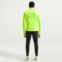 Nike Atletico Madrid Strike Training sweater 1/4-Zip 2026-2027 Neon Green Dark Blue