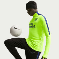 Nike Atletico Madrid Strike Training sweater 1/4-Zip 2026-2027 Neon Green Dark Blue