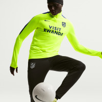 Nike Atletico Madrid Strike Trainingspak 1/4-Zip 2026-2027 Neongroen Zwart Donkerblauw Wit