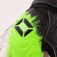 Stanno Ultimate Grip V Kids Goalkeeper Gloves White Black Neon Green