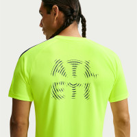 Nike Atletico Madrid Strike Training Shirt 2026-2027 Neon Green Dark Blue