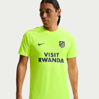 Nike Atletico Madrid Strike Training Shirt 2026-2027 Neon Green Dark Blue