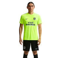 Nike Atletico Madrid Strike Training Shirt 2026-2027 Neon Green Dark Blue