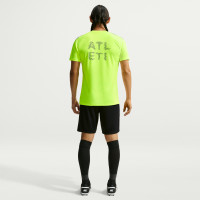 Nike Atletico Madrid Strike Training Shirt 2026-2027 Neon Green Dark Blue