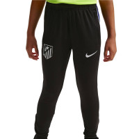 Nike Atletico Madrid Strike 1/4-Zip Tracksuit 2026-2027 Kids Neon Green Black Dark Blue White