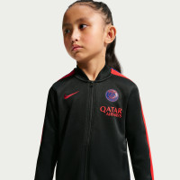 Nike Paris Saint-Germain Strike Tracksuit 2026-2027 Toddlers Black Bright Red Dark Blue